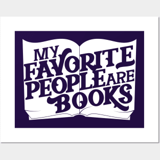 My Favorite People are Books Posters and Art